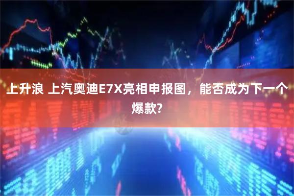 上升浪 上汽奥迪E7X亮相申报图，能否成为下一个爆款?